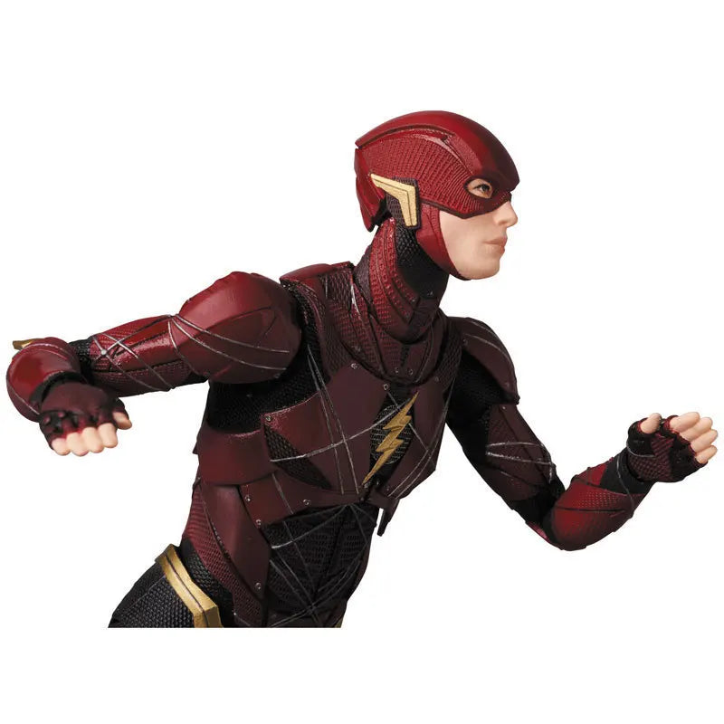 Mafex 058 The Flash Action Figures Toys 16cm Movable Statues Model Doll Collectible Ornaments Gifts