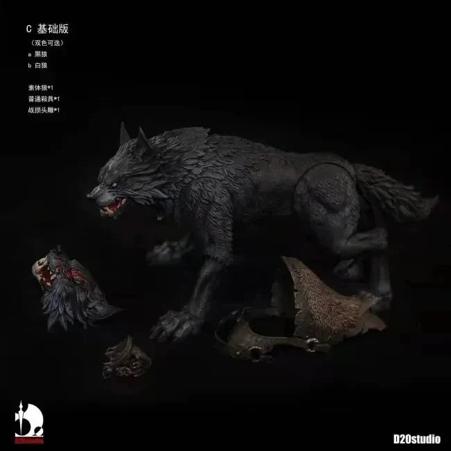 1/12 D20 Studio Scale Collection Figure Boar Bone Spurs Ancient Animals Fit 6-7 Inch Action Figure Doll Mount Model Removable