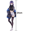 24cm Yuna Illustration Manga Anime Figure beauty fashion masked girl action figure Ornament Collection Desktop Display Toy Gift