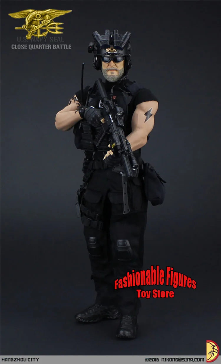 VH1048 1/6 Scale Men Figure Combat Uniform US Seal Special Forces Night Operations Clothes Set For 12" Soldier Action Figure