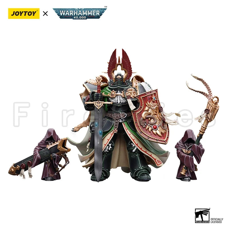 1/18 JOYTOY Action Figure 40K Dark Angels Primarch Lion El‘Jonson Re-issue Version Anime Model Toy