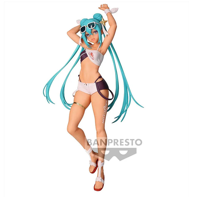 In Stock FuRyu SEGA TAiTO Hatsune Miku PVC Series Hatsune Miku Doll 14-18CM Anime Action Figures Model Collection Toy