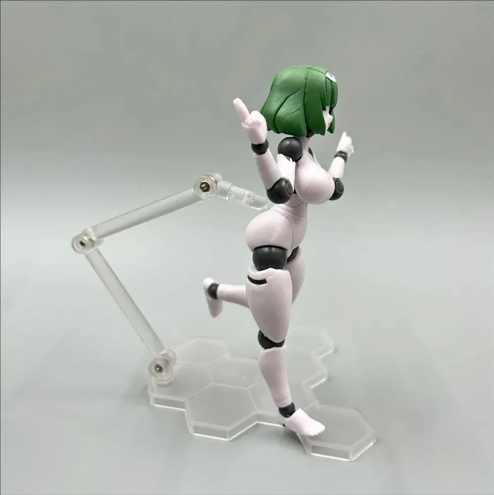 Polynian Fll Janna Anime Figure Iana Action Figurine Robot Neoanthropinae Polynian Pvc Statue Model Doll Decoration Toy Gift