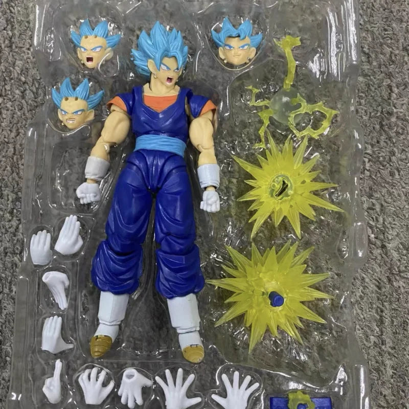 Dragon Ball Super Vegito Blue Action Figure Vegetto S.H.Figuarts Shf Super Saiyan God Pvc Anime Model Decoration Gift Toys