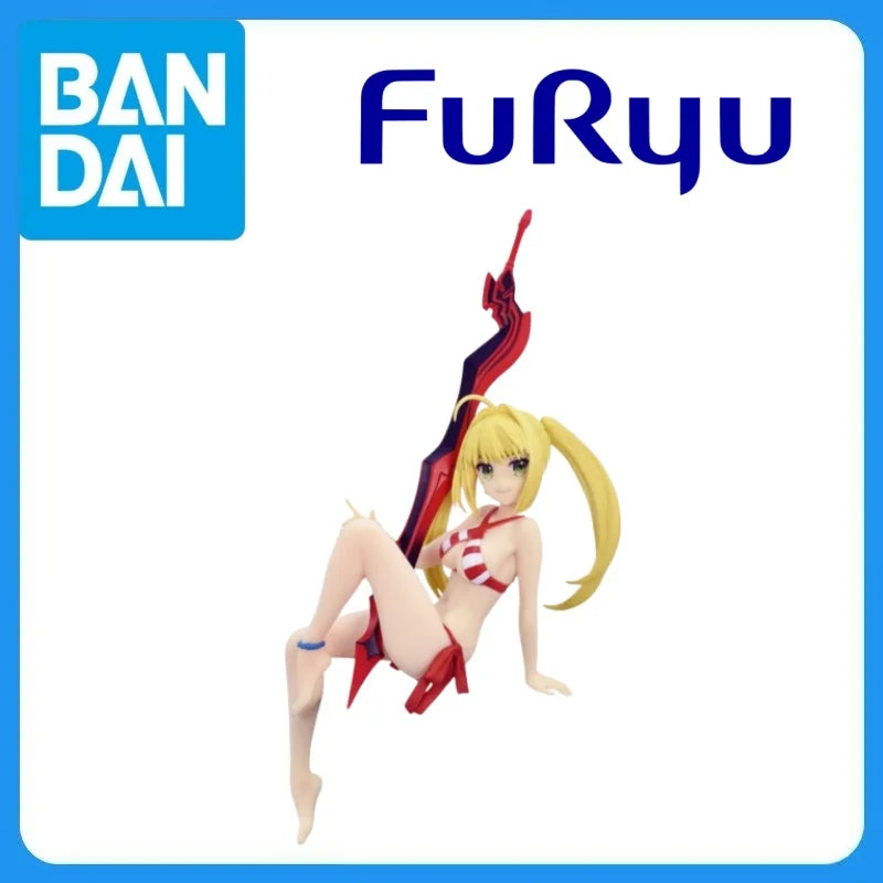 In Stock Genuine FuRyu Fate/Grand Order Nero Claudius Noodle Stopper Figure Caster Anime Figure Garage Kit Anime Cartoon