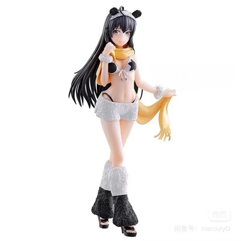 In Stock Ichibansho My Teen Romantic Comedy SNAFU Yukino Yukinoshita Panda Outfit Prize Figure Anime Collectible Gift