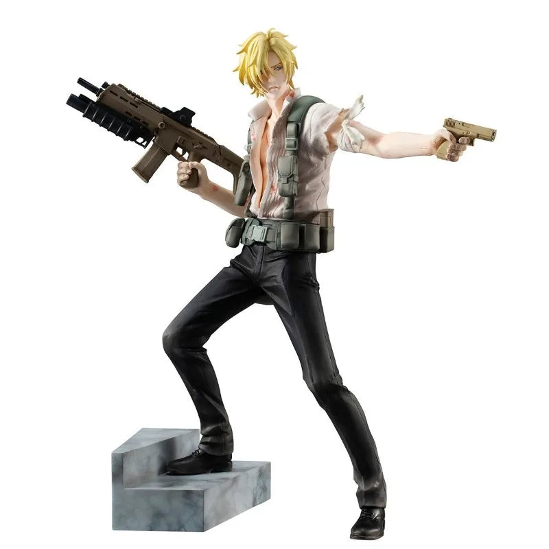 Megahouse Original:BANANA FISH Ash Lynx Limited Edition 23.5cm PVC Action Figure Anime Figure Model Toys Collection Doll Gift