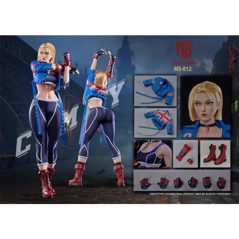 【Spot Goods】Original  STARMAN MS-012 1/6 Female Soldier Agent Cammy Full Set 12'' Action Figure Model Toy