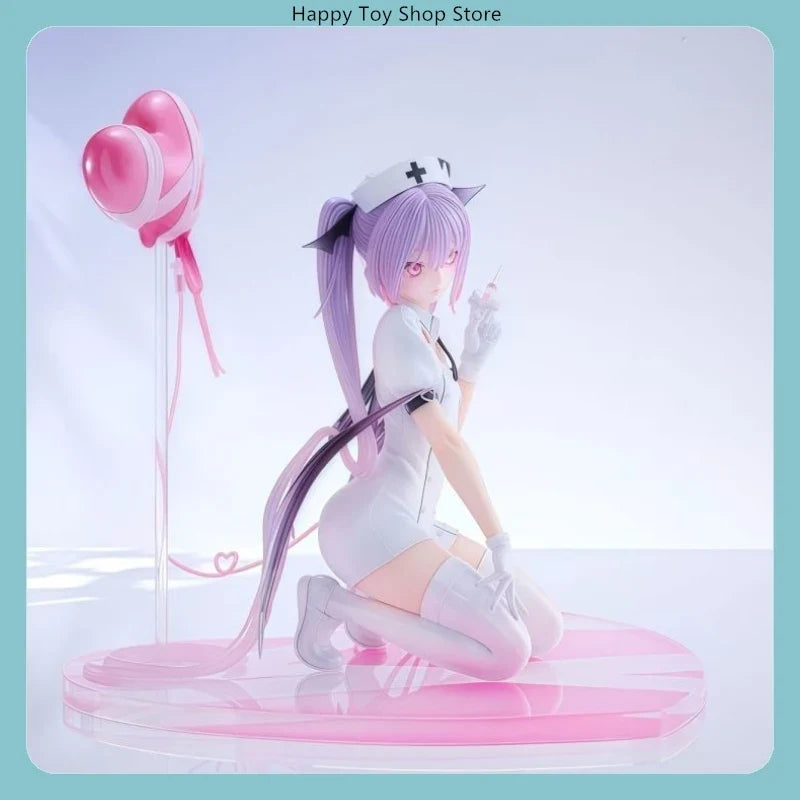 16cm Nurse Eve Anime Figure - Cartoon Girl Model Statue for Desktop Decoration Collectible Ornament Ideal Gift for Fans