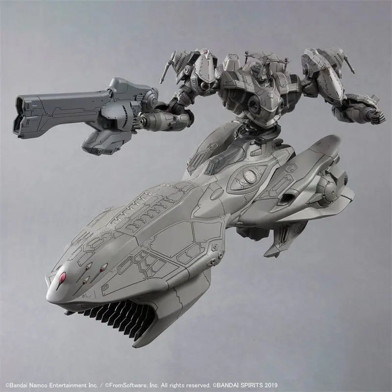 Genuine Bandai Model Kit 30MM Armored Core VI Fires of Rubicon Arquebus Add VE-40A Anime Action Figure Collection Assembly Model