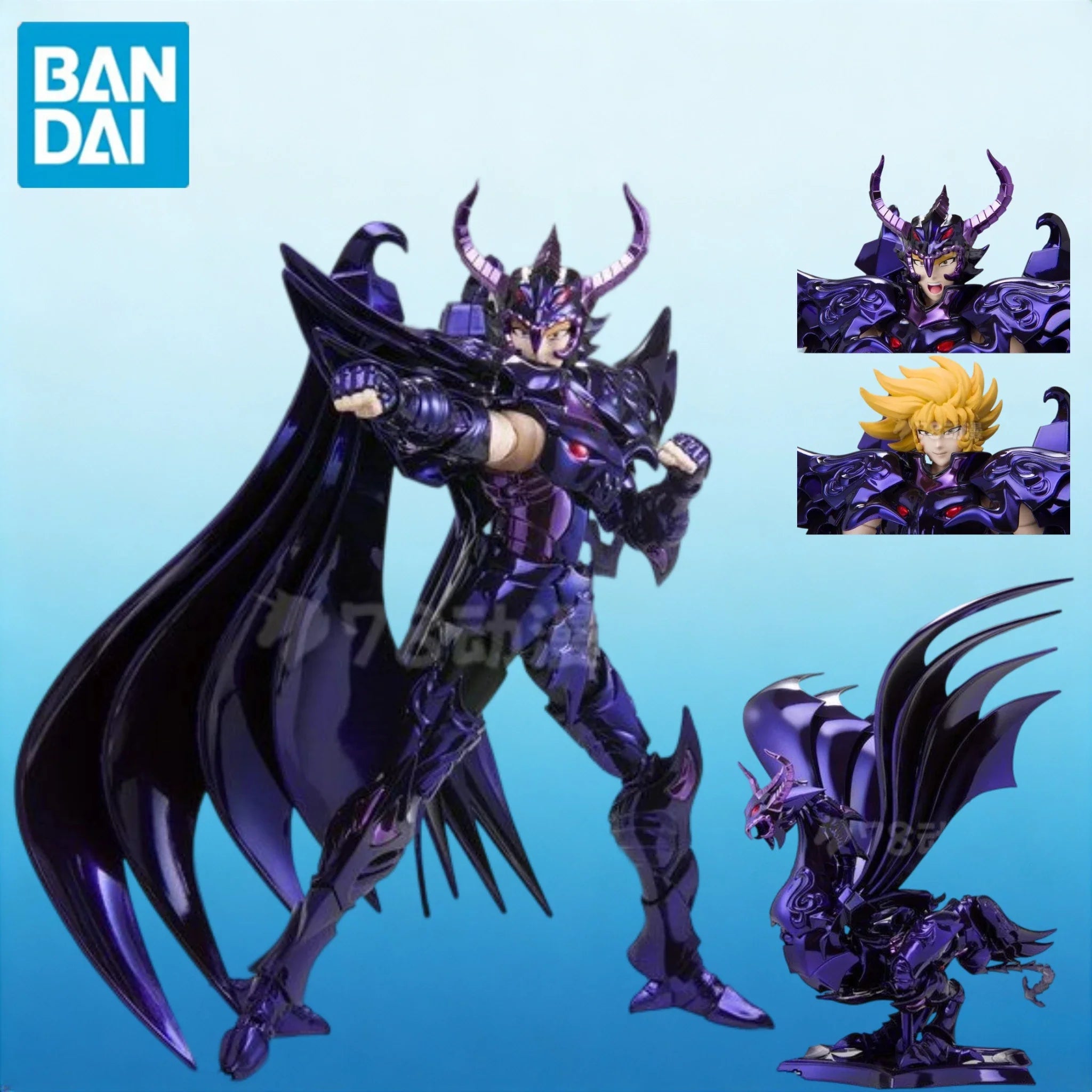 Vorrätig: Bandai Saint Seiya Myth Cloth EX Edition Hades Specter Wyvern Rhadamanthys Legierungsfigur Modell Sammlerstück Geschenk