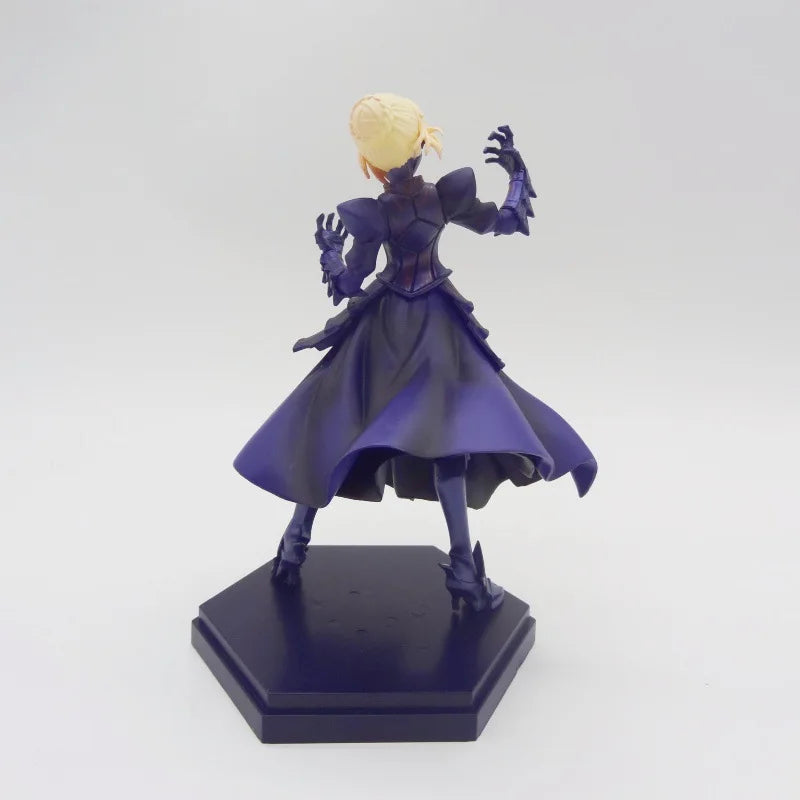 18CM Anime Fate/stay night Heaven's Feel Altria Pendragon Saber Alter Model Toy Gift Collection Action Figure PVC