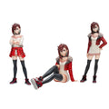Anime Ayase Momo figure Ayase Momo Sitting posture Action Figures Takakura Ken/Momo Ayase Figurine Collectible Model Toys Gifts