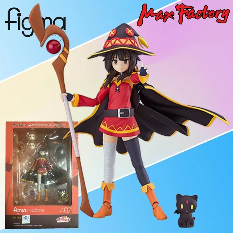 Max Factory Genuine Figma Series Anime Kono Subarashii Sekai Ni Shukufuku O! Finished Product Movable Model Exquisite Toys