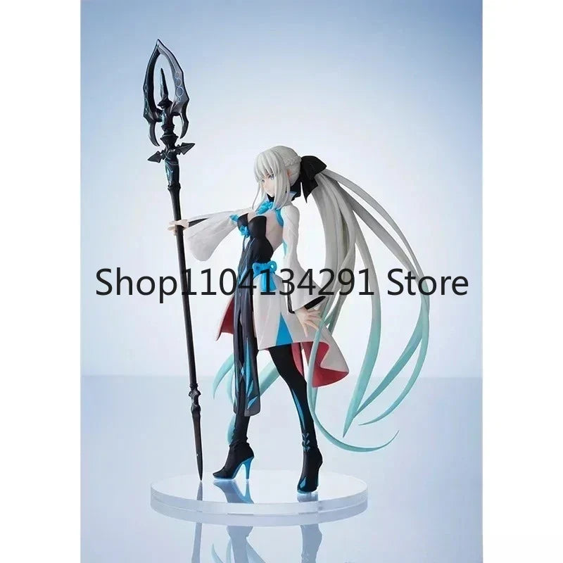 Original ANIPLEX Fate/Grand Order Berserker Morgan 21CM PVC Anime Figure Collectible Model Birthday Gift Toy