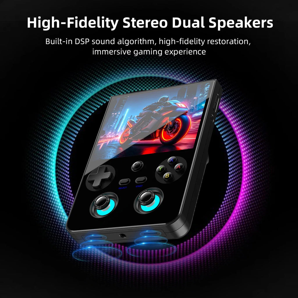 ANBERNIC RG477V Retro Handheld Game Console 4.7-inch LTPS 64 Bit Game Player Dimensity 8300 Online Multiplayer Streaming RG 477V