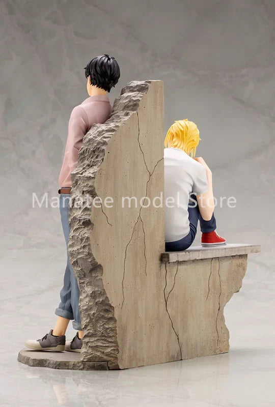 Kotobukiya Original ARTFX J BANANA FISH Ash & Eiji 1/8 PVC Action Figure Anime Model Toys Collection Doll Gift