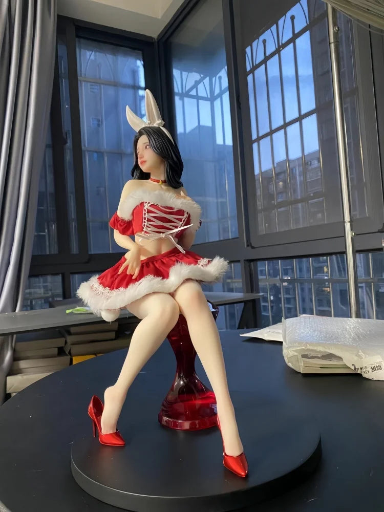 original BearPanda She Is Real Hyperrealistic toy Nikokku Netsuko Toy Figure 1/5 Bunny Girl Figure