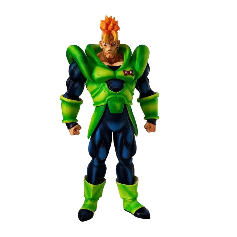 Dragon Ball Android#16 Secondary Table Ornament With Cabinet Gk Garage Kit Model Animation Figure Collectible For Home Decor