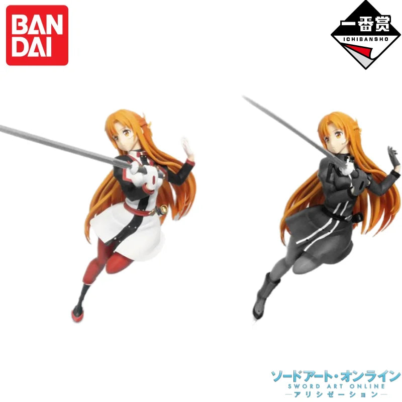Original Banpresto Anime Characters Sword Art Online Movie Asuna Pretty Garage Collectible Ornaments Model Toys