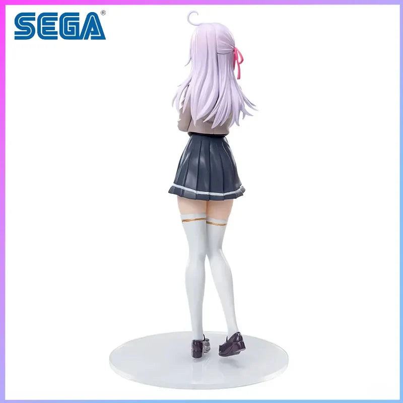 SEGA In Stock Luminasta Alya Sometimes Hides Her Feelings in Russian Anime Ver Alya School Uniform Action Figure in stock Kawaii