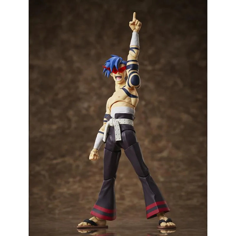 100% Original ANIPLEX BUZZmod Demon Slayer Part Tengen Toppa Gurren Lagann kamina In Stock Anime Collection Figures Model Toys
