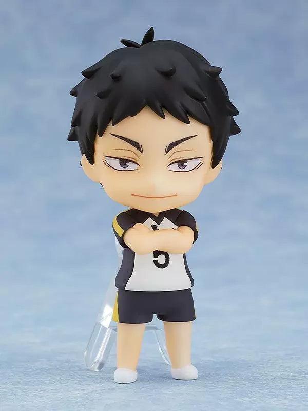 8 Pcs/Set Second Generation Haikyuu Volleyball Junior Figure Q Version 7.5cm Shoyo Hinata Sugawara Koushi Wholesale Dolls