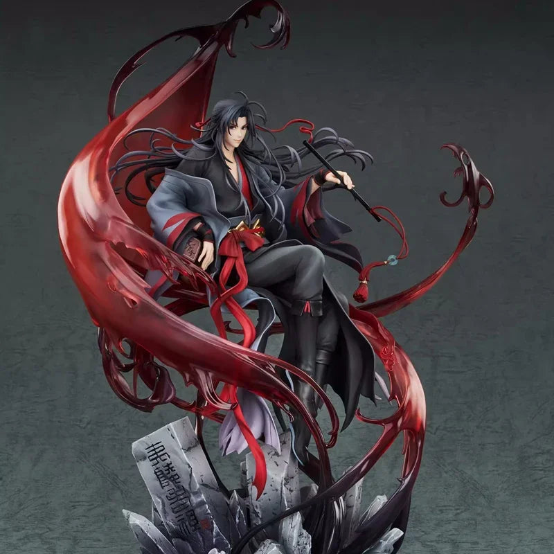 Genuine Mo Dao Zu Shi Wei Wuxian Action Figure Yi Ling Lao Zu Ver Large Figurine Anime Collection Pvc Model Statue Doll Gift