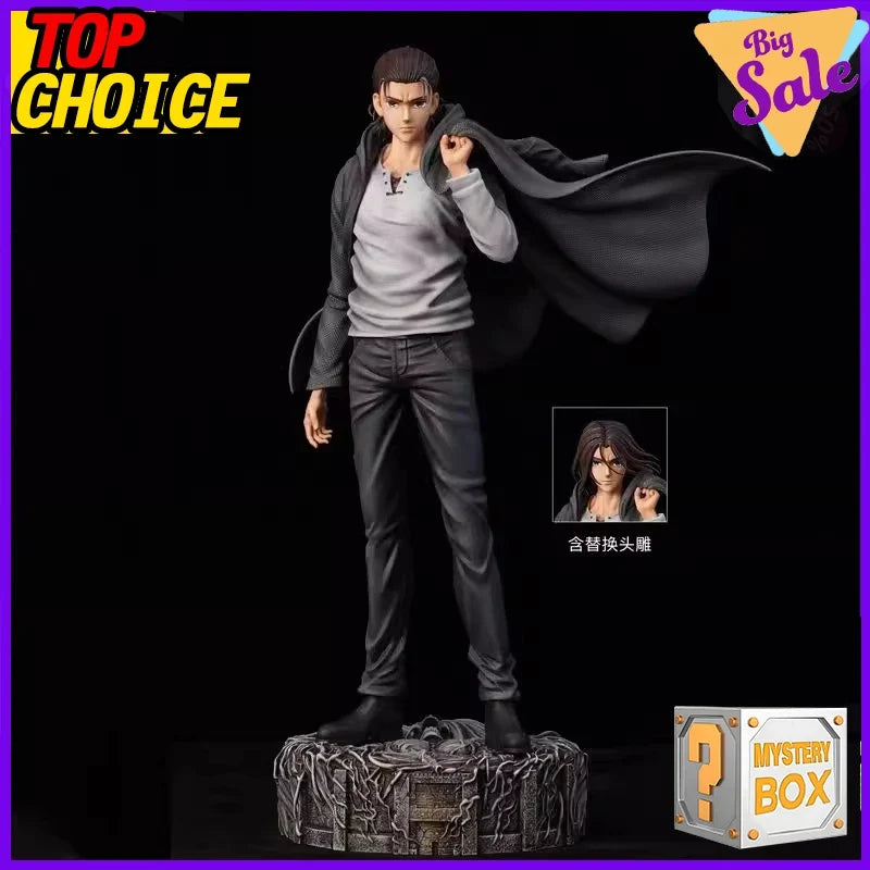 Attack on Titan Mystery Box Anime Figure Collection Eren Mikasa Levi Figurines Shingeki no Kyojin Desktop Decor Surprise Gift
