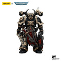 [IN STOCK] JOYTOY Warhammer 40K 1/18 Action Figure Chaos Space Marines Black Legion Chosen with Combi-melta and chainsword