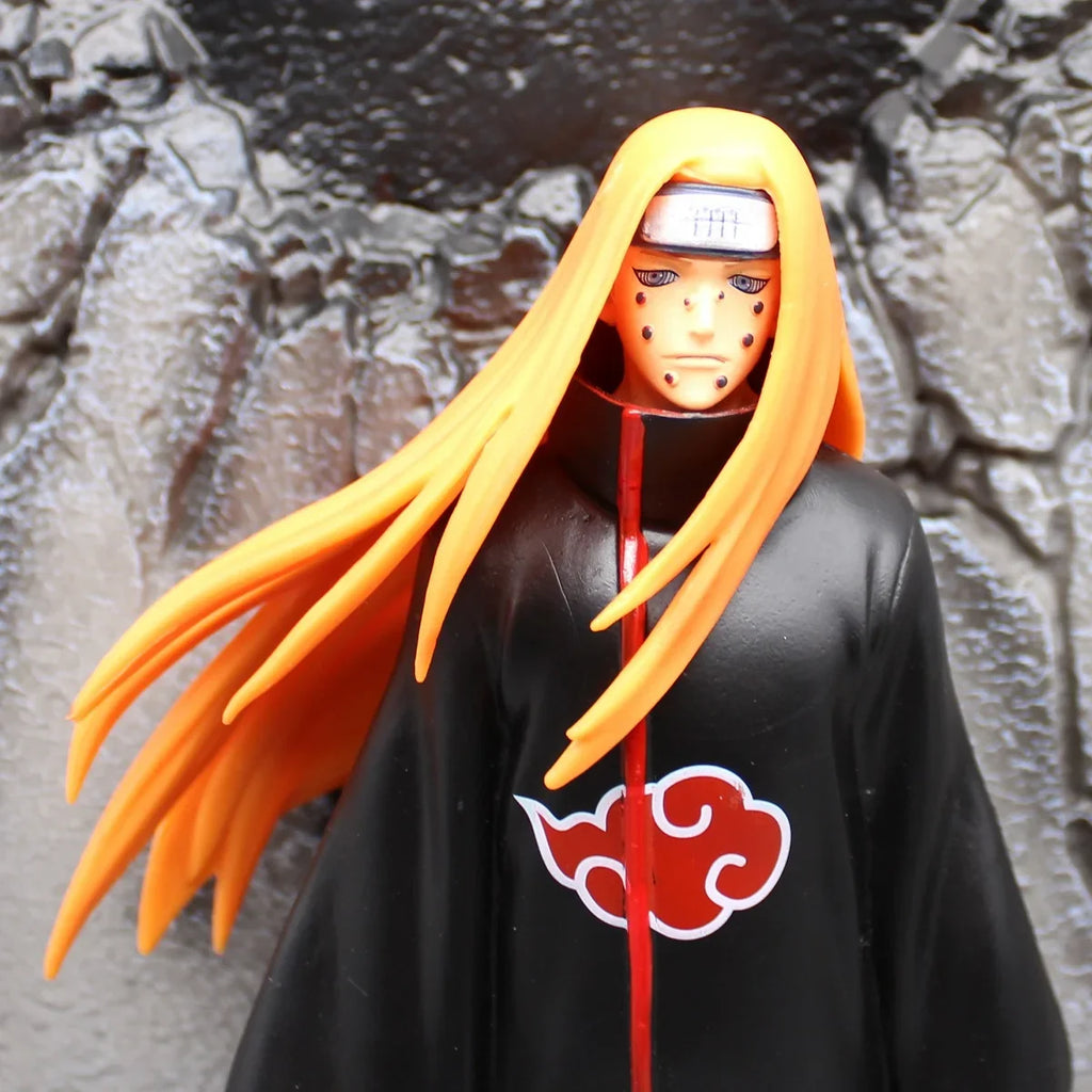Naruto Akatsuki 37cm Anime Action Figure Set - Uchiha Itachi Madara Konan Hidan - 6 Pcs Ninja Collection Toy Model Decor Gift
