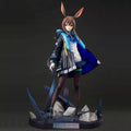 26cm Amiya Bunny Girl Figure Arknights Anime PVC Statue Collectible Model with Sword Desktop Decoration Game Art Toy Gift