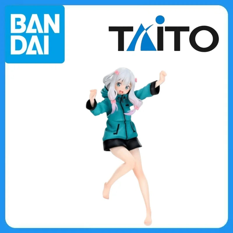 In Stock Genuine TAiTO Eromanga Sensei Izumi Sagiri Coreful Figure Parka Ver Anime Figure Garage Kit Anime Cartoon Model Toys