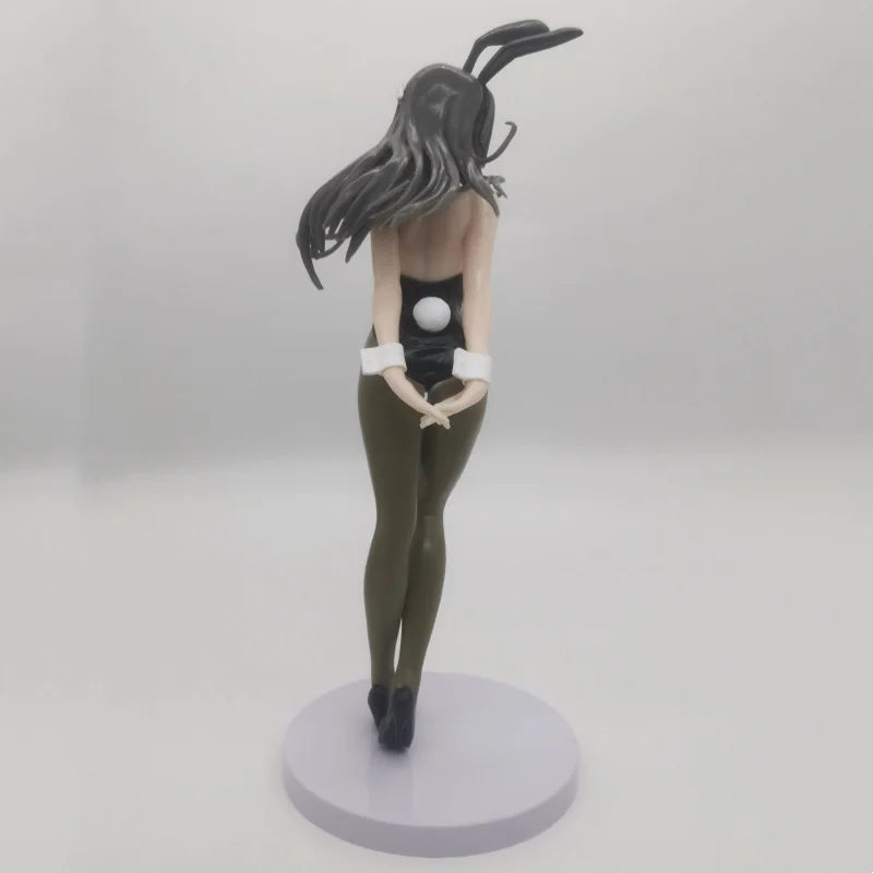 24cm Mai Sakurajima Bunny Girl Senpai Sexy Anime Figure Rascal Does Not Dream of Bunny Girl Senpai Action Figure Model Doll Toys