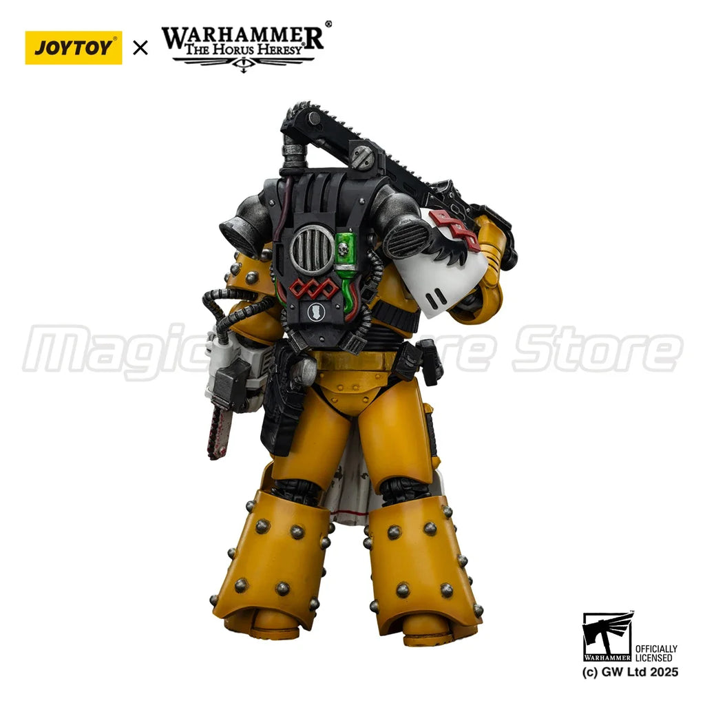 【MT】Original JOYTOY Warhammer 40K Imperial Fists Legion Apothecary 1/18 Action Figure Toys