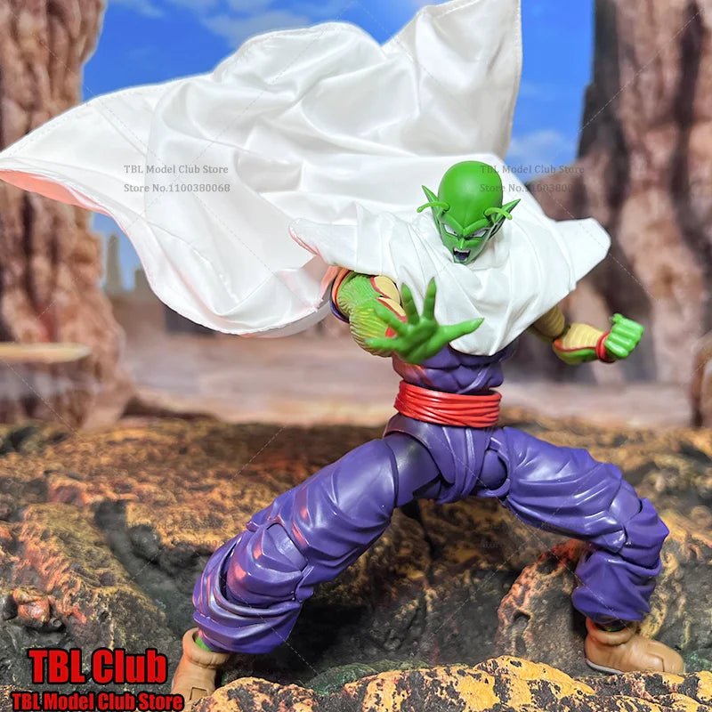 1/12 Scale Male Clothes Cloak DRAGON BALL Evil Demon King Piccolo Japanese Anime For SHF 6-inch Action Figure Soldier Toys