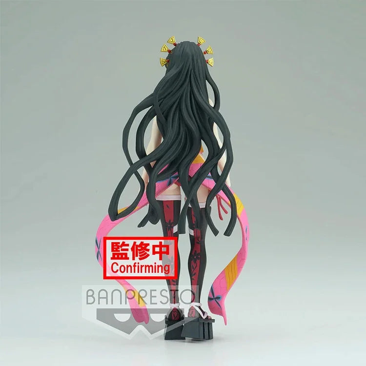 Bandai Genuine Demon Slayer Anime Figure Daki Action Figure Toys for Boys Girls Kids Christmas Gift Collectible Model Ornaments