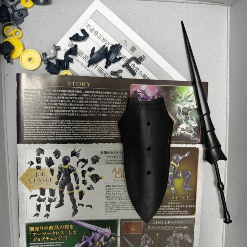In Stock & Genuine Bandai 30mf/30ml Fantasy Series Rosa Lancer - Plastic Action Figure Model Kit Toy Gift For Fans