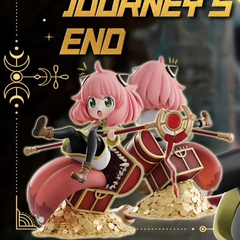 Sousou no Frieren Anime Girl Figure SPY×FAMILY Anya Forger Action Figure Frieren Beyond Journey's End Figurine Model Doll Toys