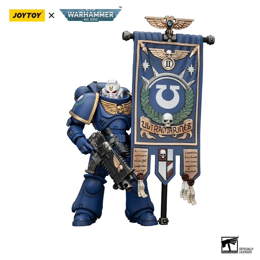 JOYTOY 1/18 Action Figure Warhammer 40K Ultramarines Heroes of The Chapter  Model Toy Gifts