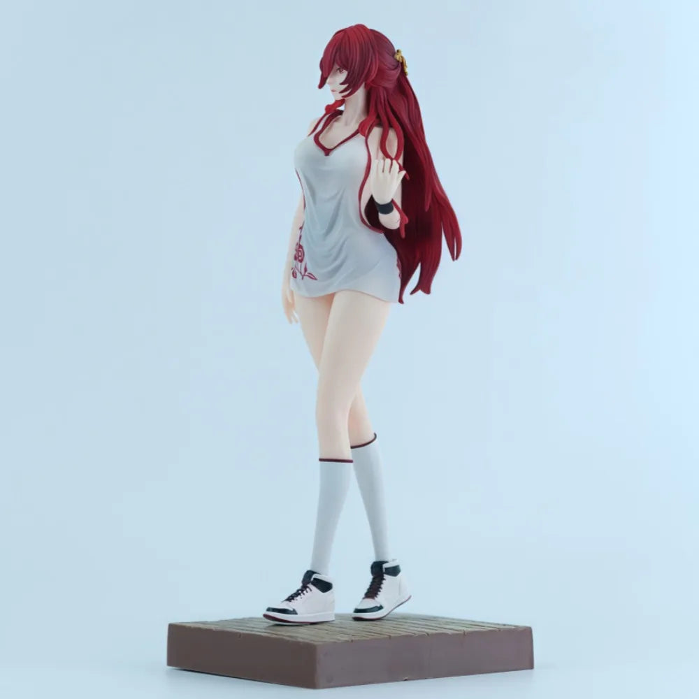 27.5cm/10.83in Anime Honkai Star Rail Figure Himeko Action Figures Pvc Statue Desktop Ornamen Collection Model Toys Gifts