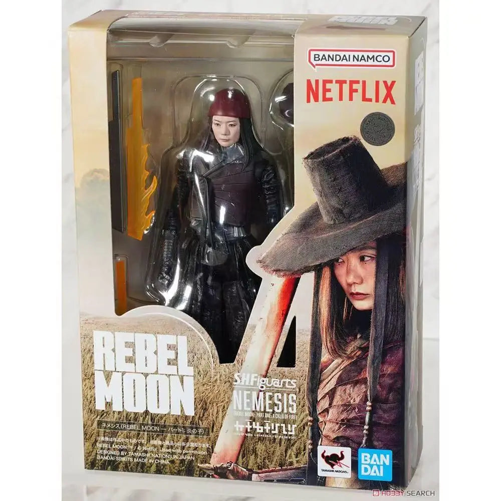 Bandai S.H.Figuarts Rebel Moon Kora Jimmy Nemesis Fire Vamp Actionfigur Modell Spielzeug Sammlerstück Geschenk
