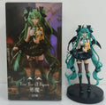 New anime character Hatsune Miku, a little devil a raccoon and a dark ange suitable for decorations toys models tabletop ornamen
