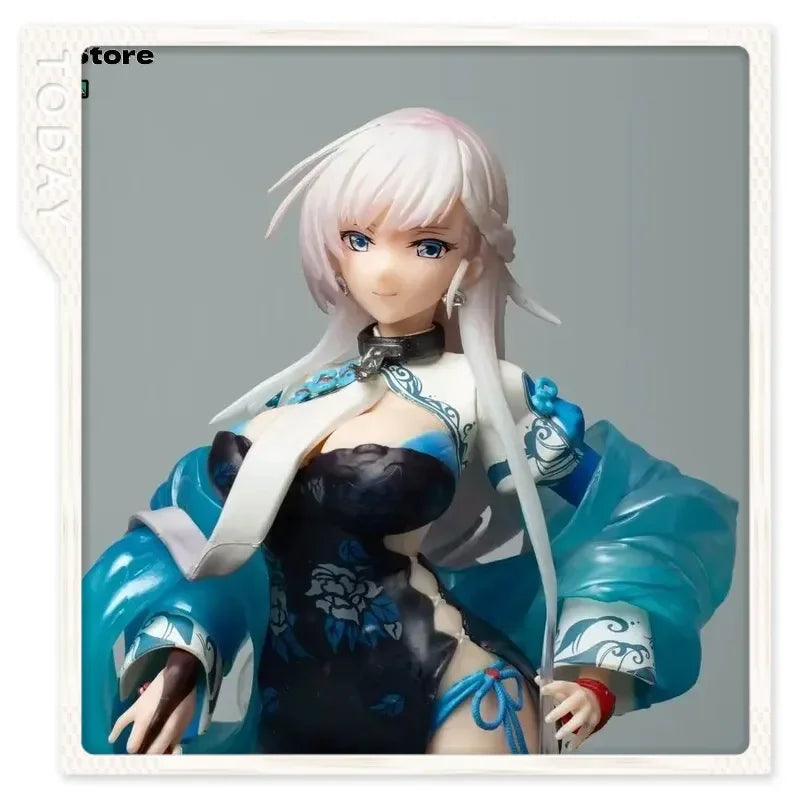 Pvc Figure Anime Azur Lane Belfast The Rose Of The Clouds Standing Posture 1/7 Scale Boxed Collectible Decor