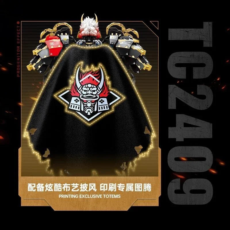 Original Top Toy Progenitor Effect Anime Figure Takeda Shingen Darkness Form Figure Pvc Gk Statue Model Doll Collection Toy Gift