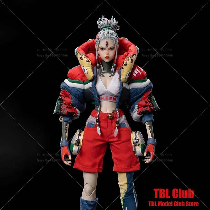 In Stock Underverse UV202405 1/6 Female Soldier Three Eyes Ghost Boxer One Round Full Set 12in Beautiful Chemistry Action Figure