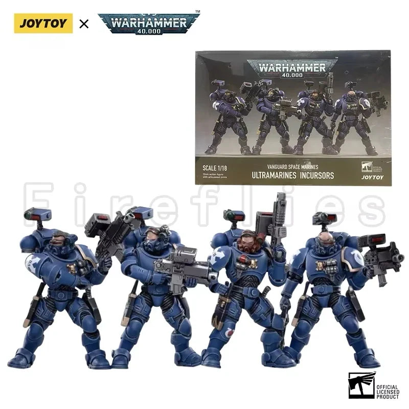 1/18 JOYTOY Action Figure (4PCS/SET) Incursors Anime Model Toy
