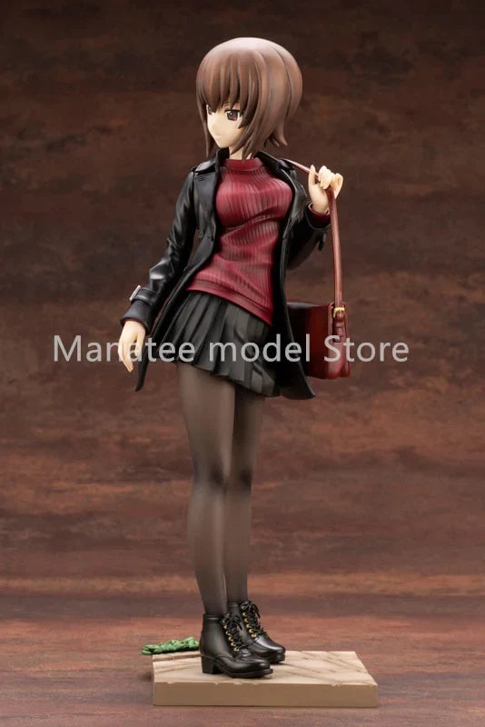 Kotobukiya Original Girls und Panzer das Finale Maho Nishizumi 1/7 PVC Action Figure Anime Model Toys Collection Doll Gift