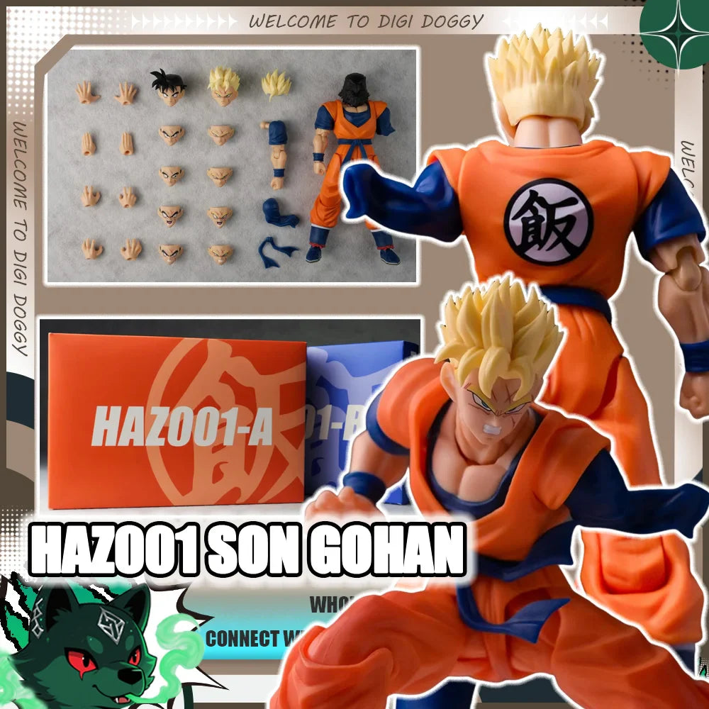 HOT HA SPIELZEUG Gohan Figuren Son Gohan Einarmig HAZ001 Actionfigur Dragon Ball Einarmiger Gohan Adlerheld Figuren Spielzeug Geschenk