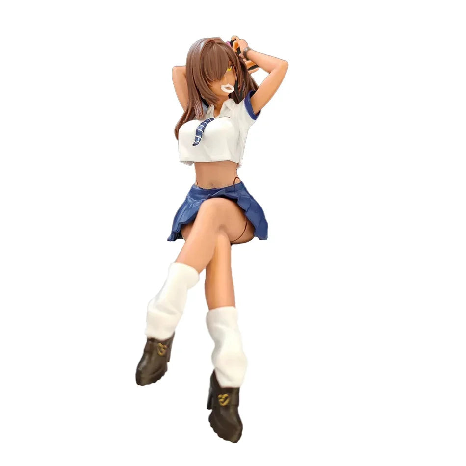 Hot Hanamiya Mari Anime Girl Figure First Business! Mari Hanamiya Nikki Najia Action Figure Model Doll Christmas Toys